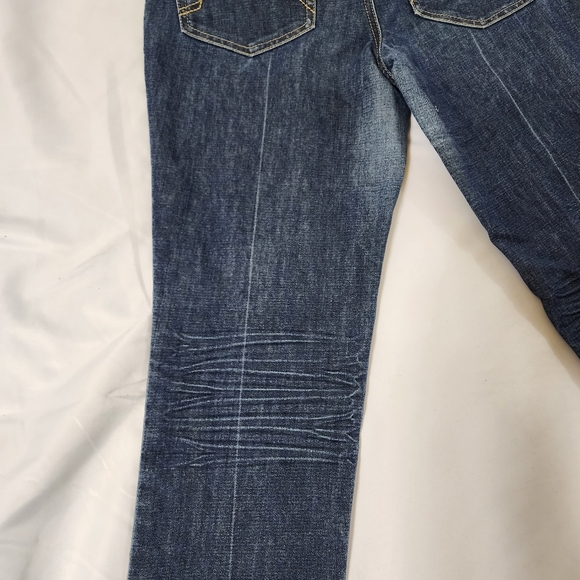 Dollhouse jeans size 9 blue denim waist 32 skinny - Picture 14 of 16